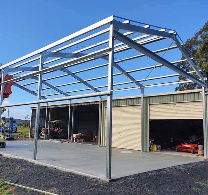 High-Quality Steel Sheds — Natural Sheds and Shelters in Coffs Harbour, NSW