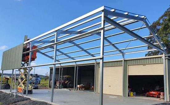 Commercial And Industrial Shed — Natural Sheds and Shelters in Coffs Harbour, NSW
