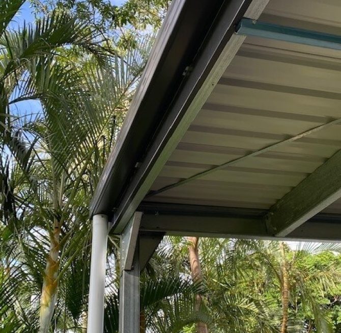 Garage Roof — Natural Sheds and Shelters in Coffs Harbour, NSW